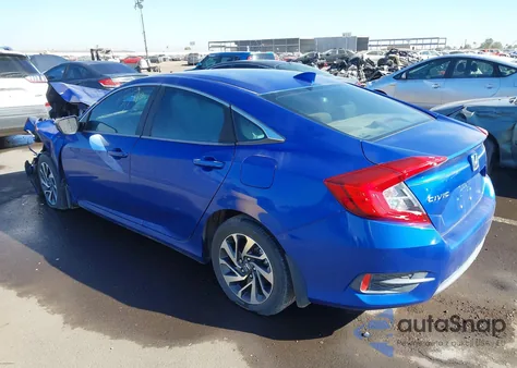 2018 Honda Civic Ex from USA, damaged, VIN 2HGFC2F76JH552764